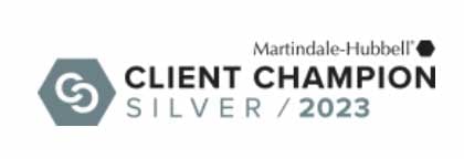 Martindale-Hubbell | Client Champion | Silver | 2023